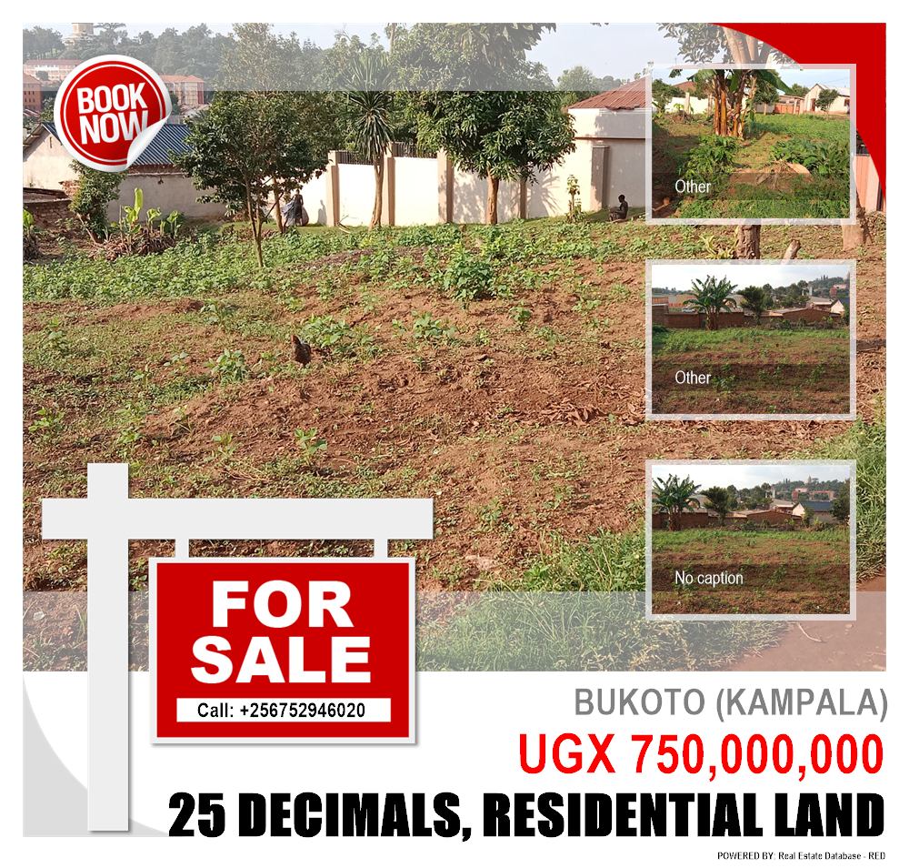 Residential Land  for sale in Bukoto Kampala Uganda, code: 161636