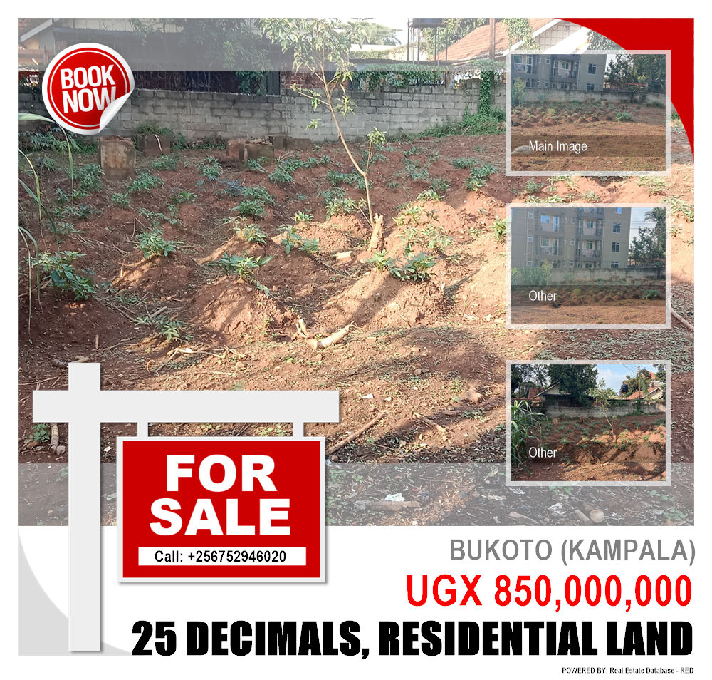 Residential Land  for sale in Bukoto Kampala Uganda, code: 161638