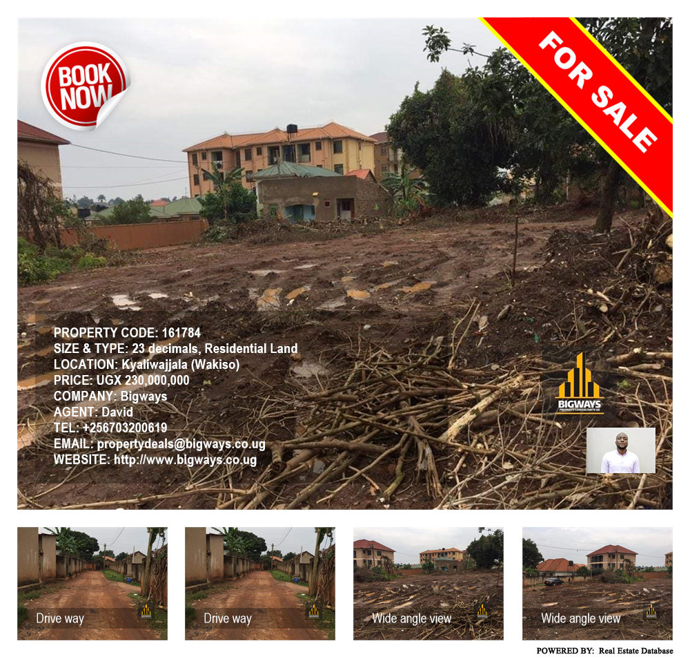 Residential Land  for sale in Kyaliwajjala Wakiso Uganda, code: 161784