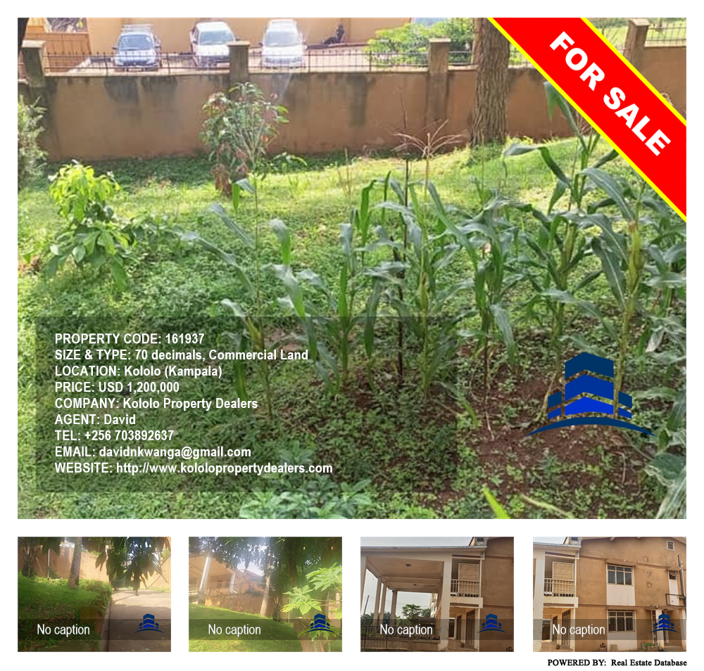 Commercial Land  for sale in Kololo Kampala Uganda, code: 161937