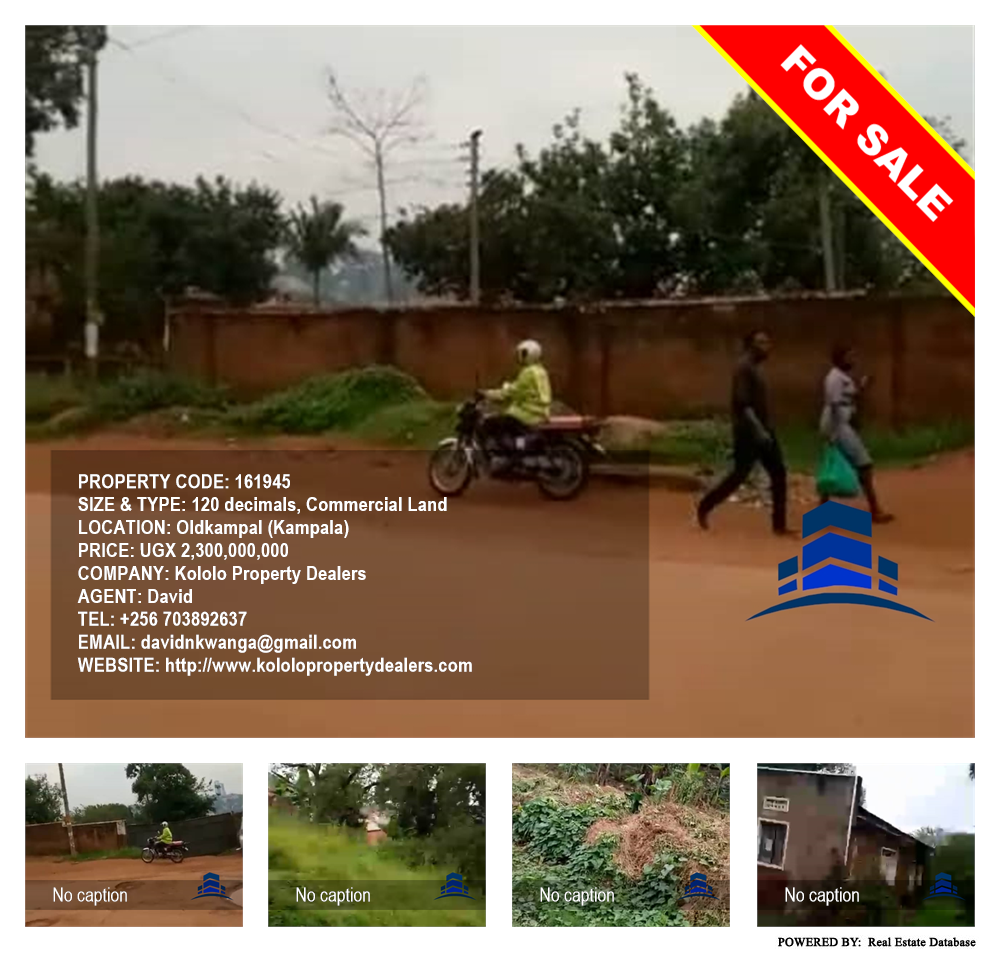 Commercial Land  for sale in Oldkampal Kampala Uganda, code: 161945