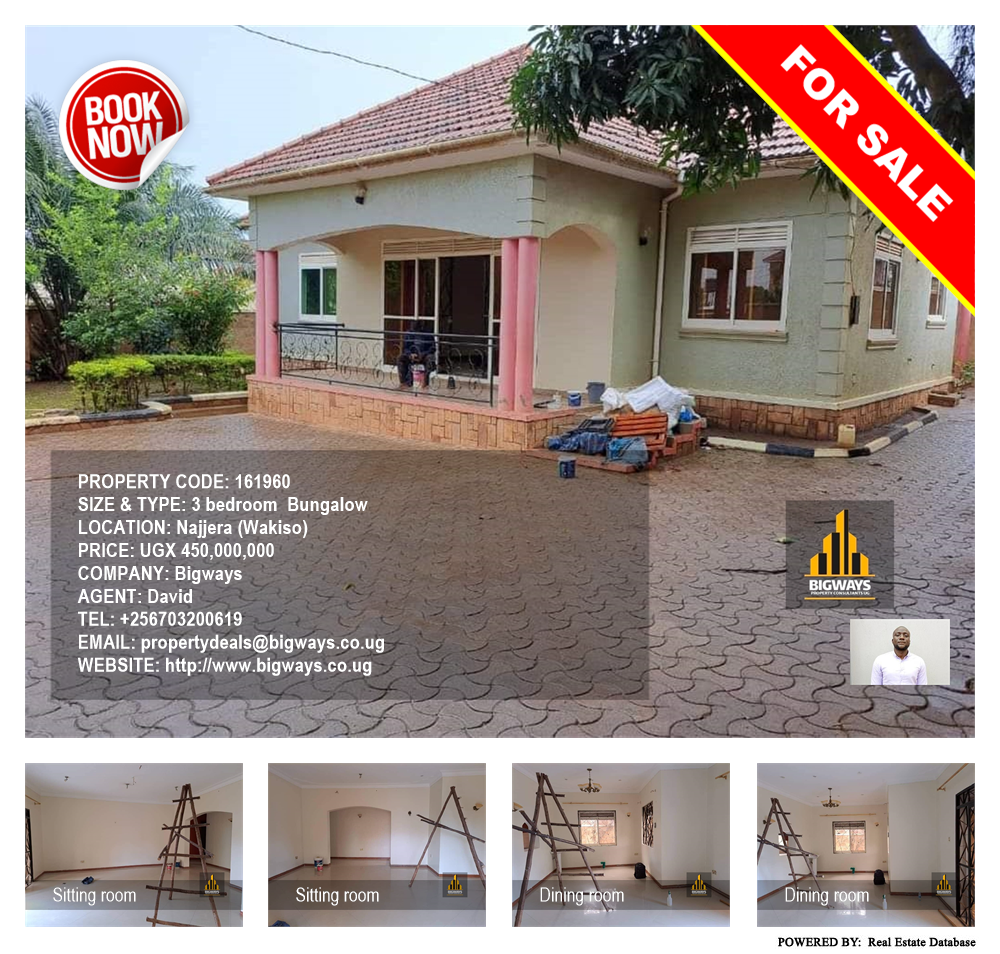 3 bedroom Bungalow  for sale in Najjera Wakiso Uganda, code: 161960