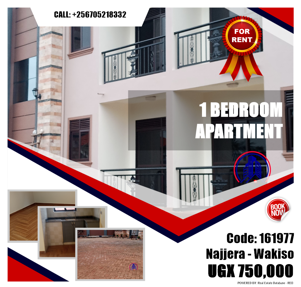1 bedroom Apartment  for rent in Najjera Wakiso Uganda, code: 161977