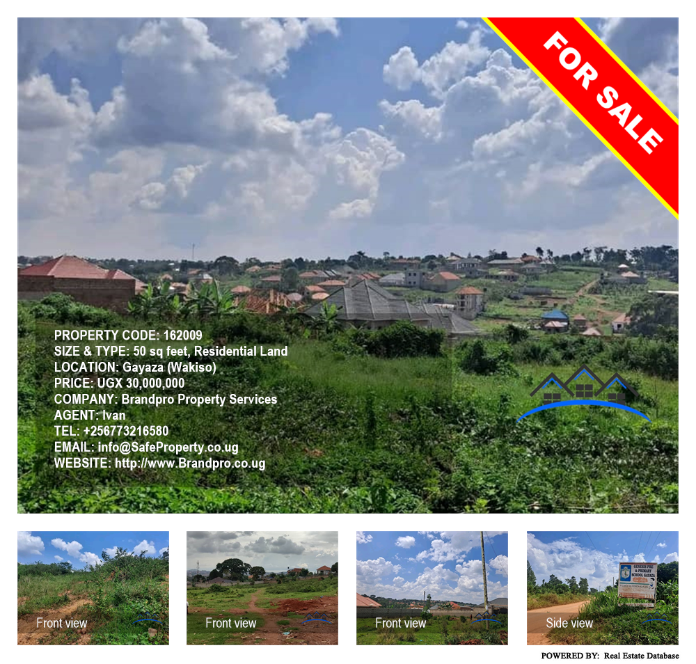 Residential Land  for sale in Gayaza Wakiso Uganda, code: 162009