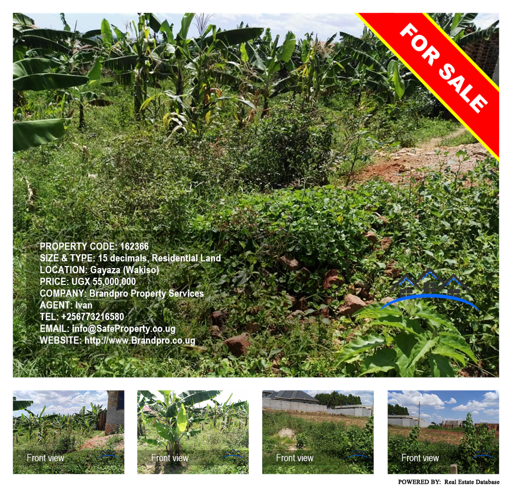 Residential Land  for sale in Gayaza Wakiso Uganda, code: 162366