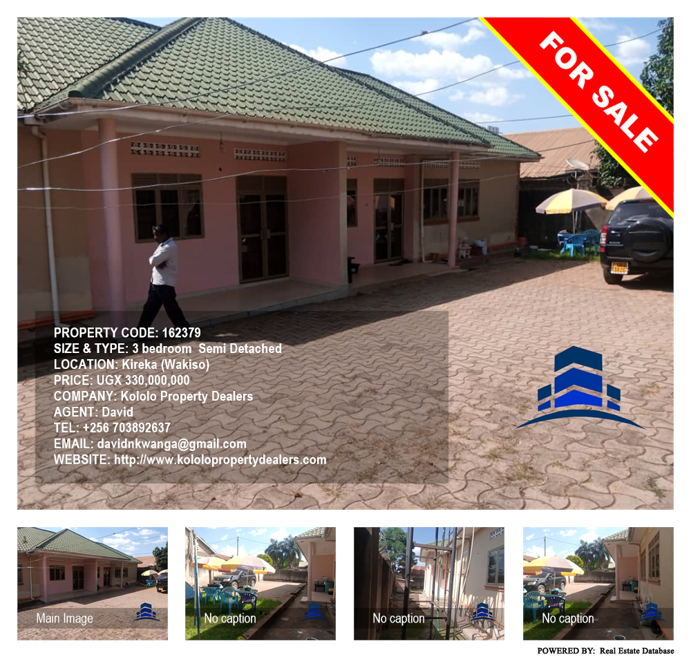 3 bedroom Semi Detached  for sale in Kireka Wakiso Uganda, code: 162379