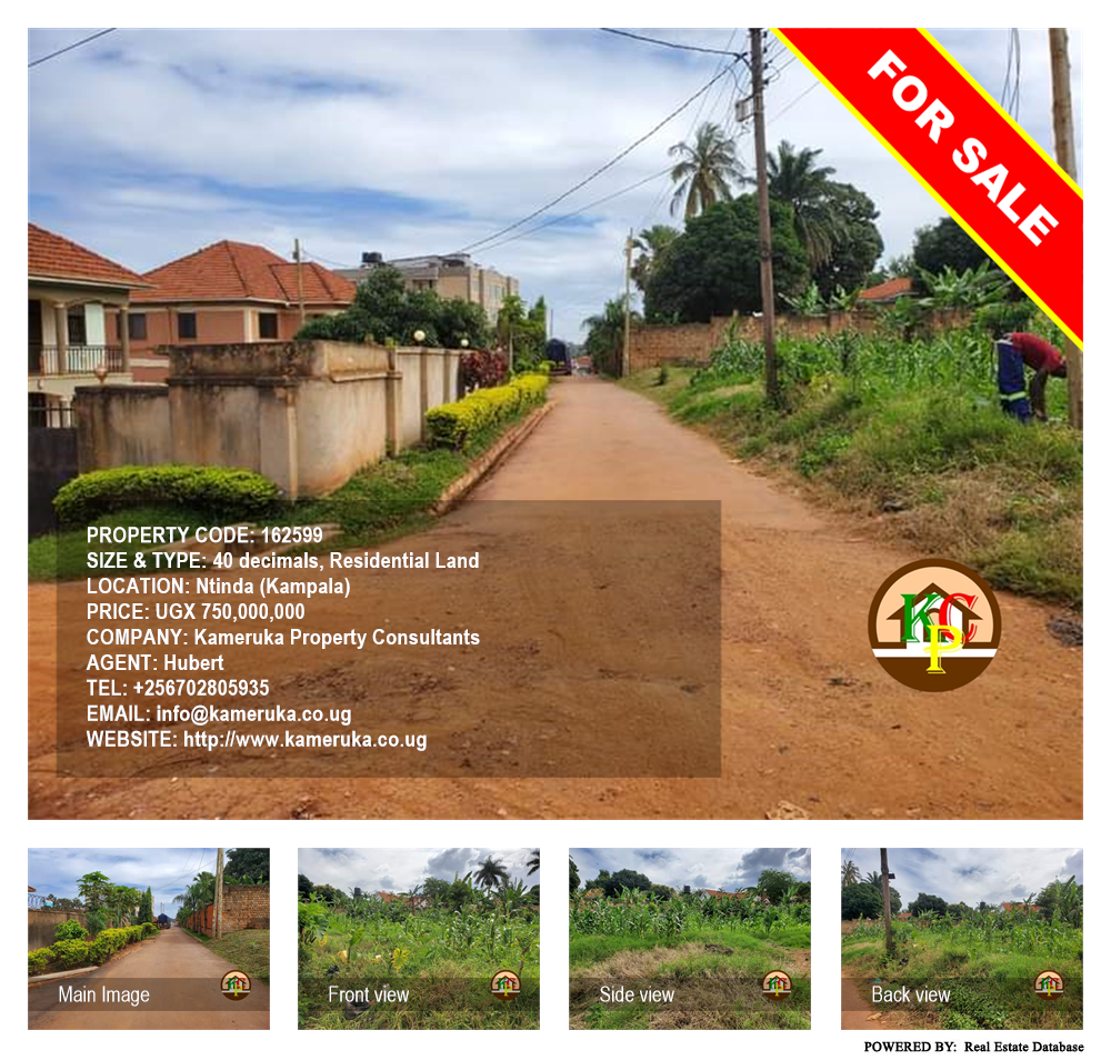 Residential Land  for sale in Ntinda Kampala Uganda, code: 162599