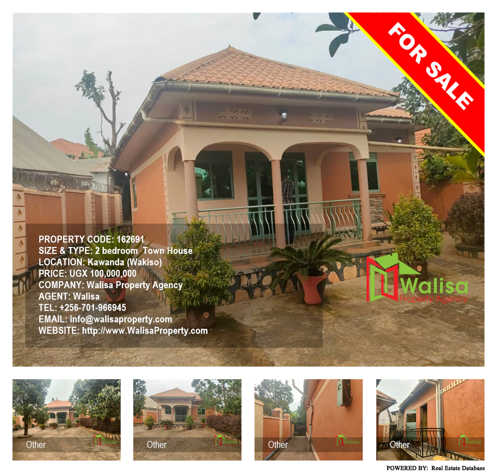 2 bedroom Town House  for sale in Kawanda Wakiso Uganda, code: 162691