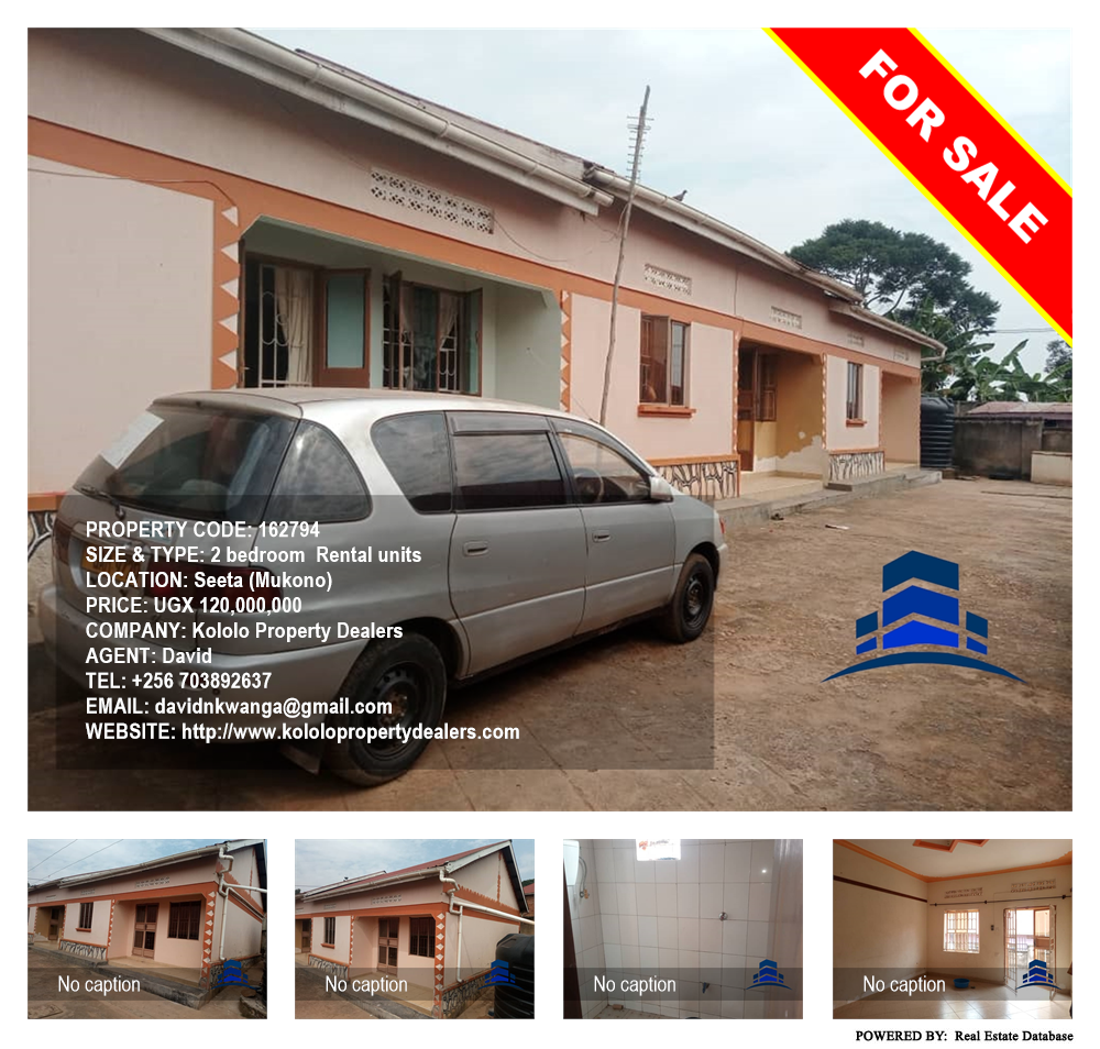 2 bedroom Rental units  for sale in Seeta Mukono Uganda, code: 162794