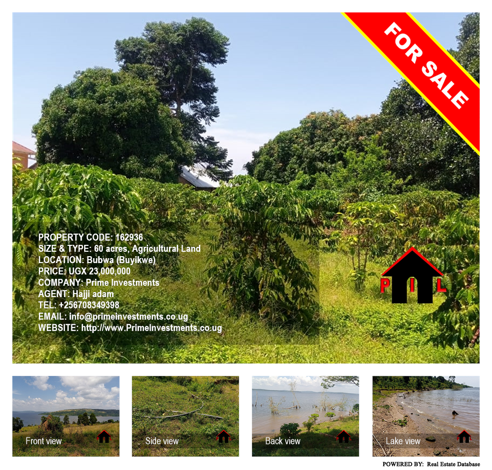 Agricultural Land  for sale in Bubwa Buyikwe Uganda, code: 162936