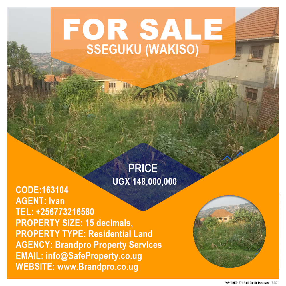 Residential Land  for sale in Seguku Wakiso Uganda, code: 163104