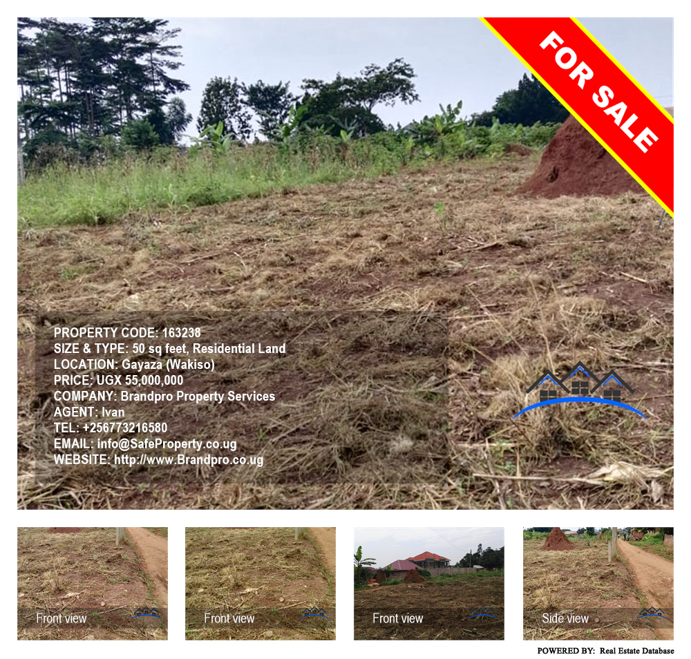 Residential Land  for sale in Gayaza Wakiso Uganda, code: 163238