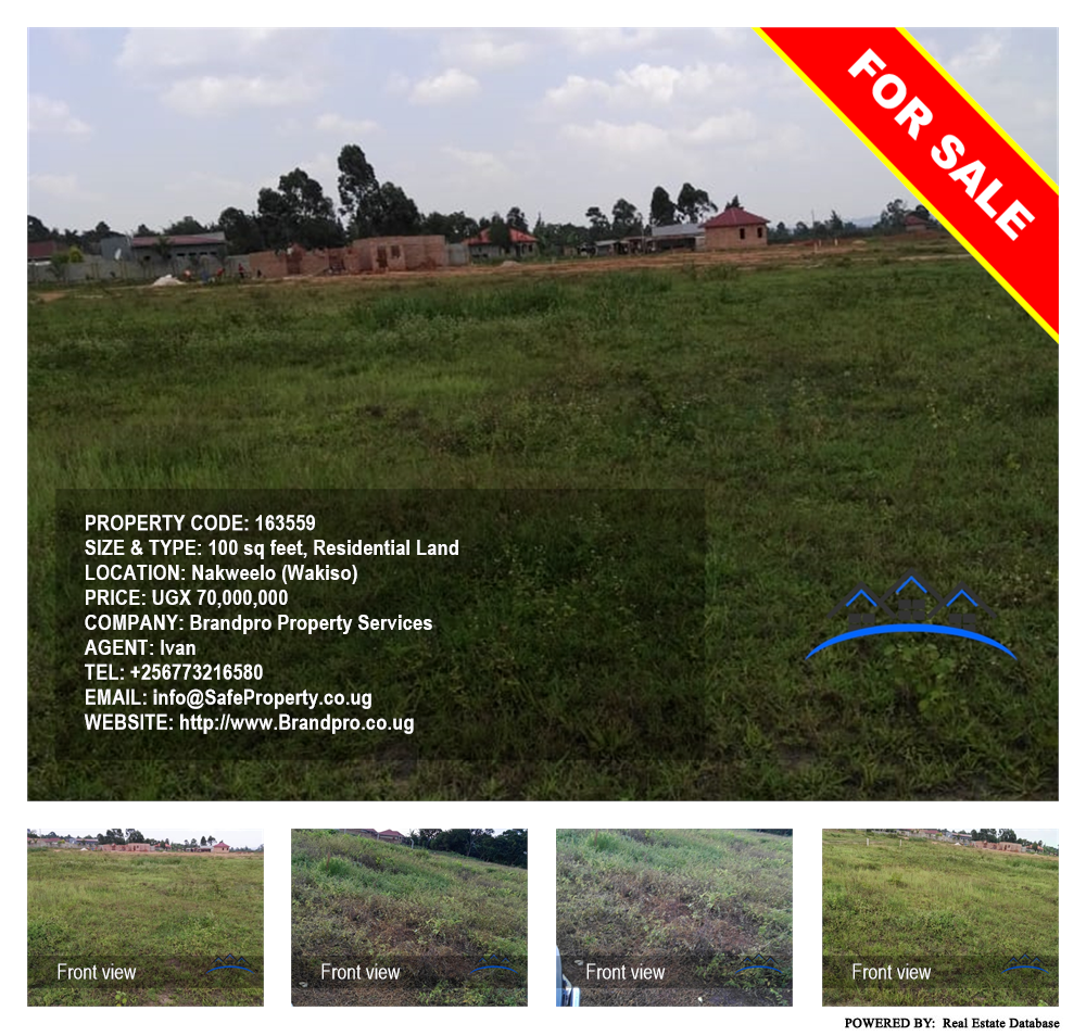 Residential Land  for sale in Nakweelo Wakiso Uganda, code: 163559