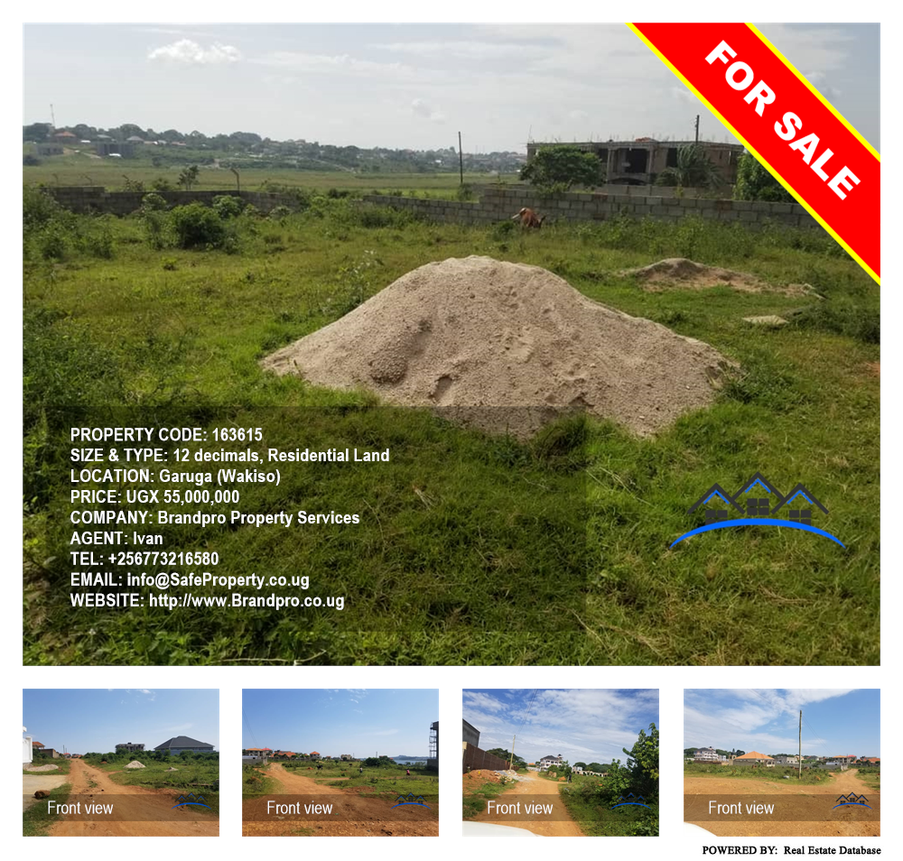 Residential Land  for sale in Garuga Wakiso Uganda, code: 163615