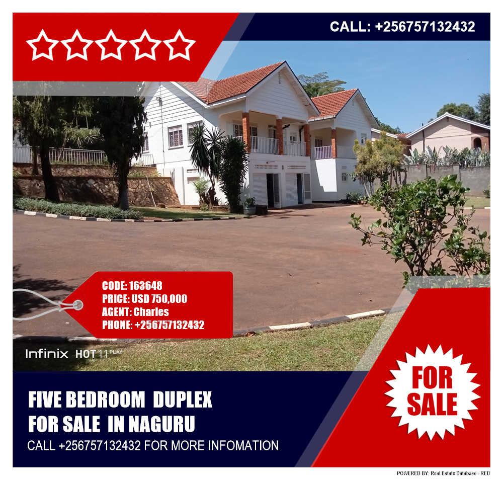 5 bedroom Duplex  for sale in Naguru Kampala Uganda, code: 163648
