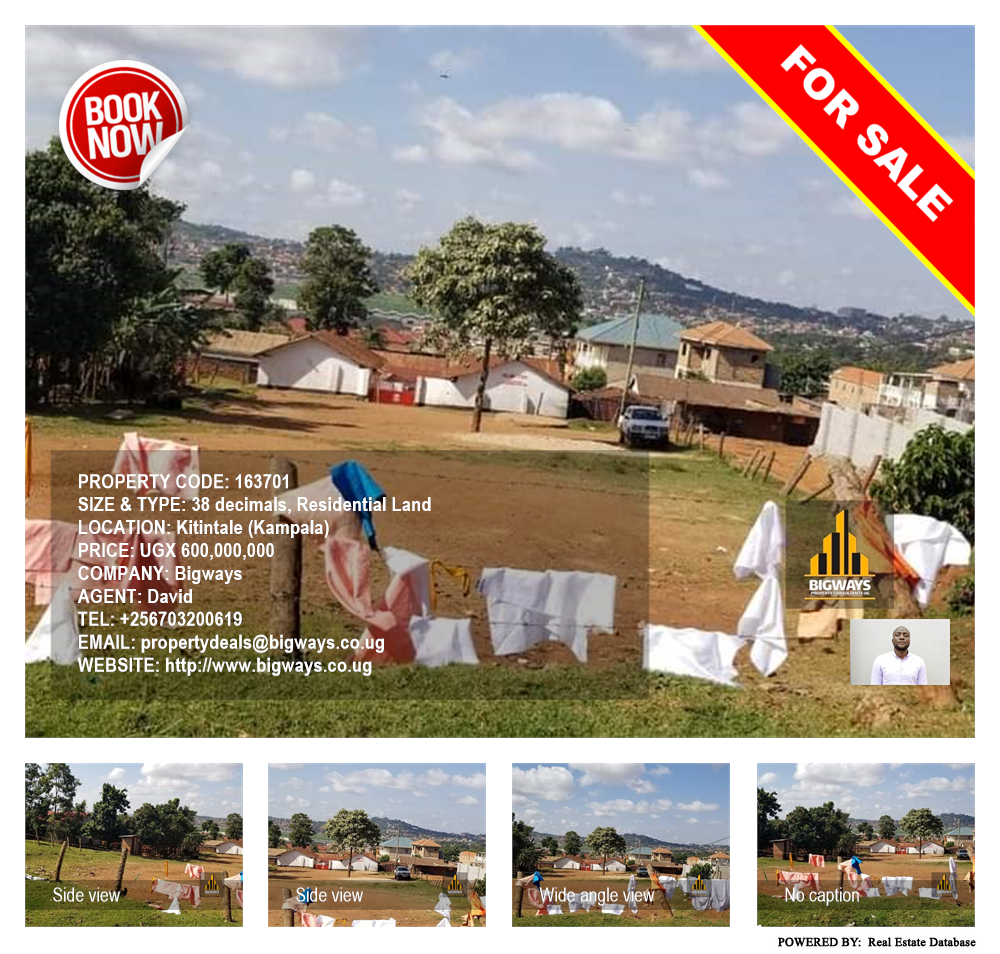 Residential Land  for sale in Kitintale Kampala Uganda, code: 163701
