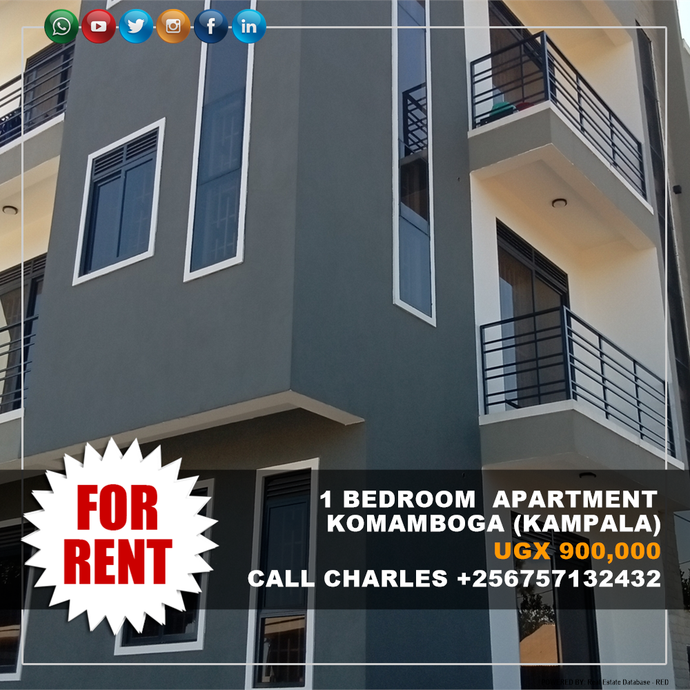 1 bedroom Apartment  for rent in Komamboga Kampala Uganda, code: 163719