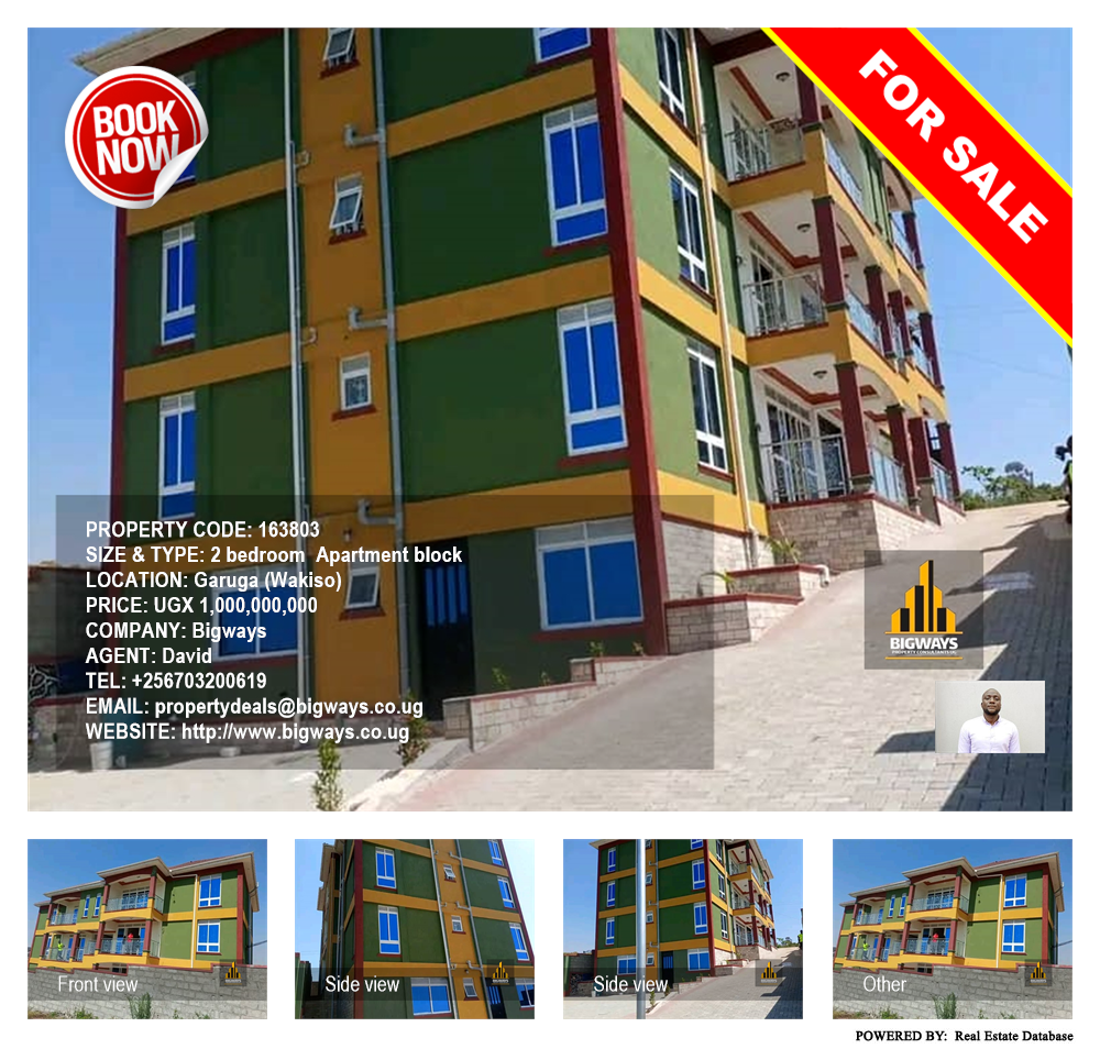 2 bedroom Apartment block  for sale in Garuga Wakiso Uganda, code: 163803