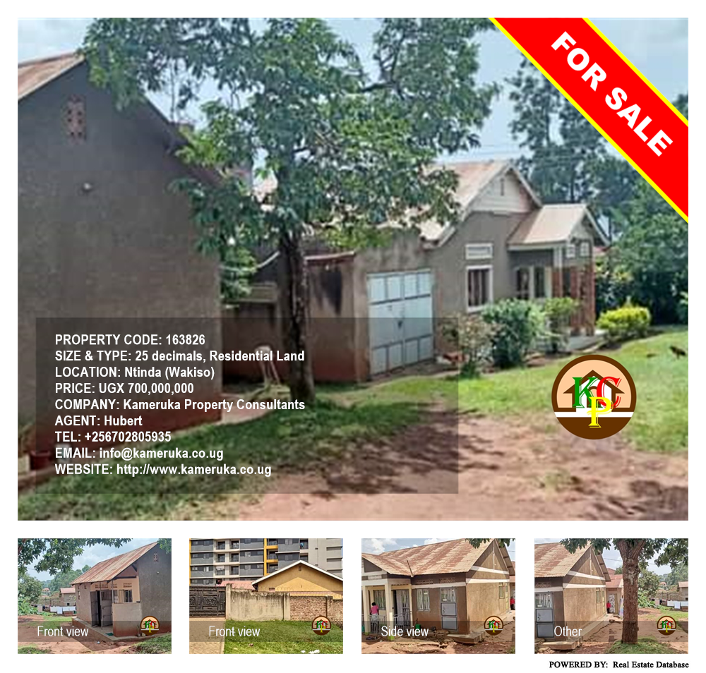 Residential Land  for sale in Ntinda Wakiso Uganda, code: 163826