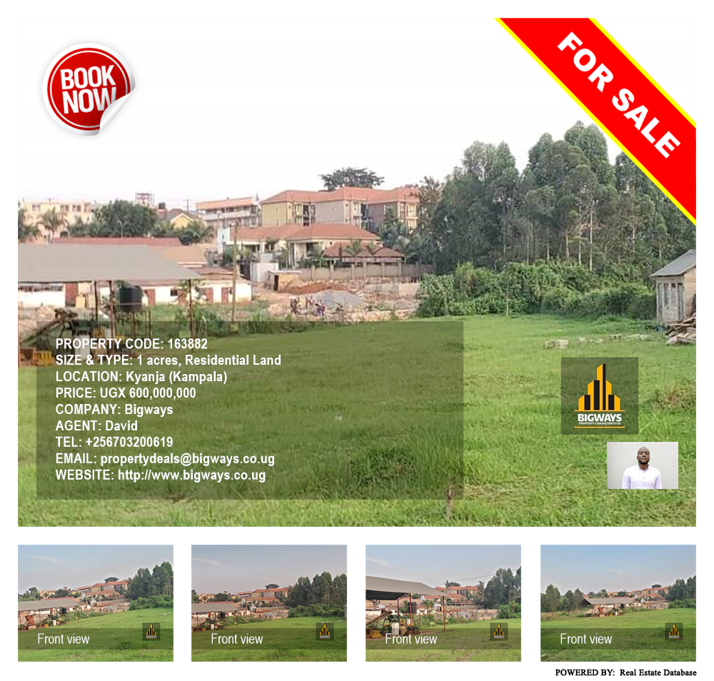 Residential Land  for sale in Kyanja Kampala Uganda, code: 163882
