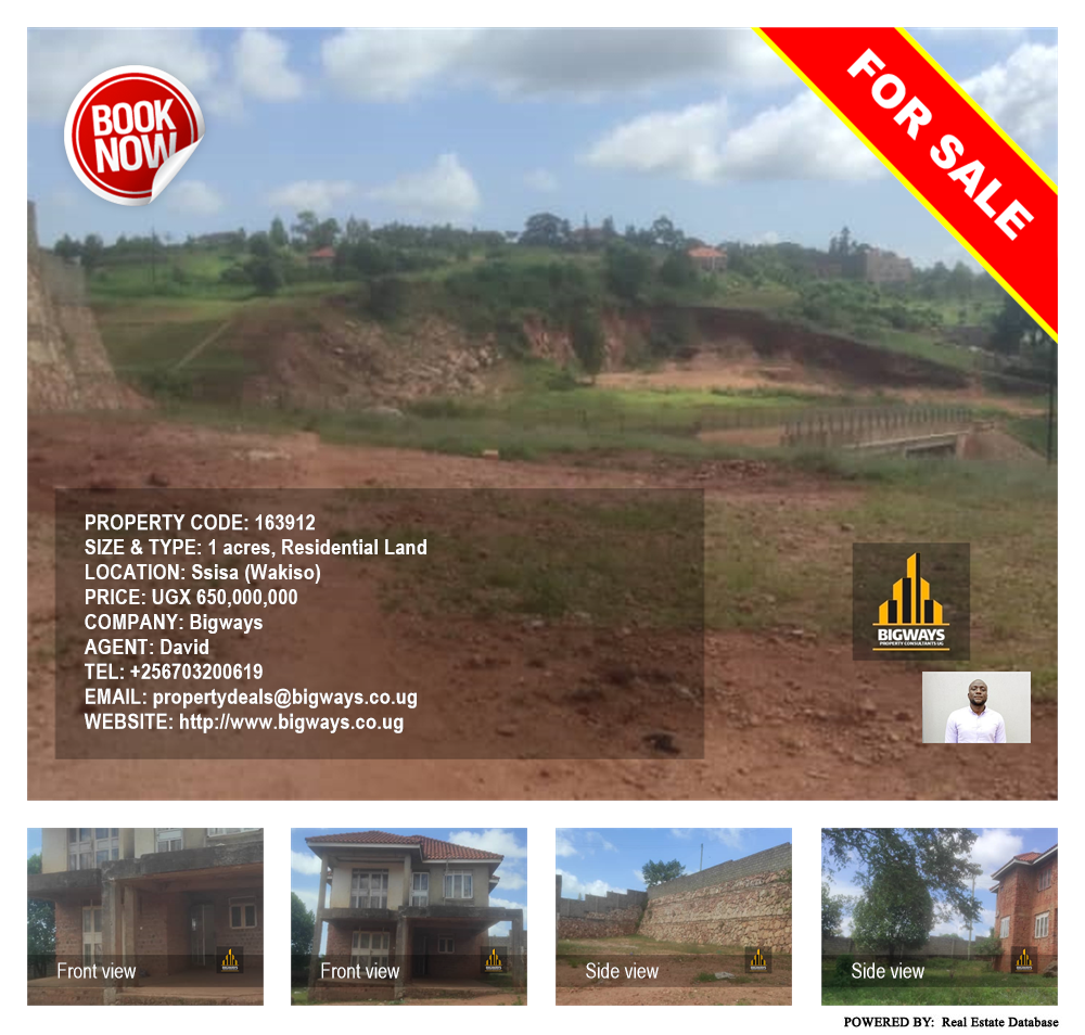 Residential Land  for sale in Ssisa Wakiso Uganda, code: 163912