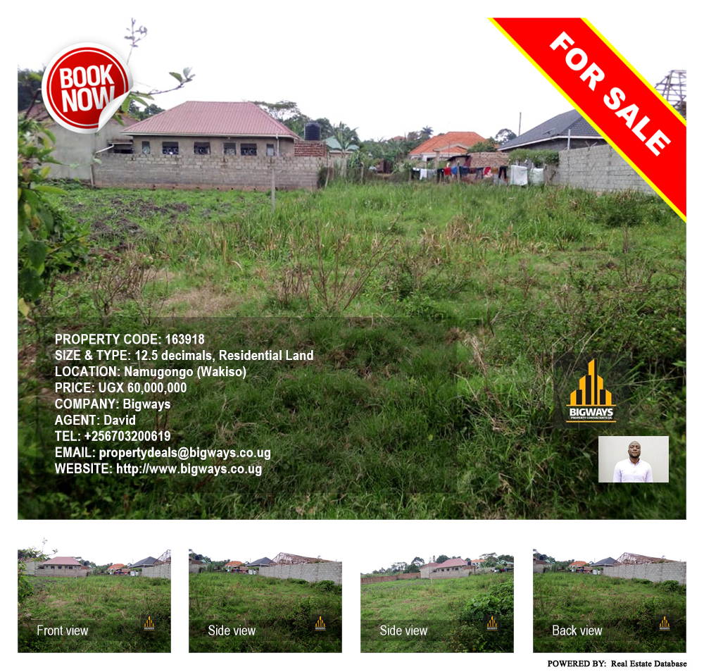 Residential Land  for sale in Namugongo Wakiso Uganda, code: 163918