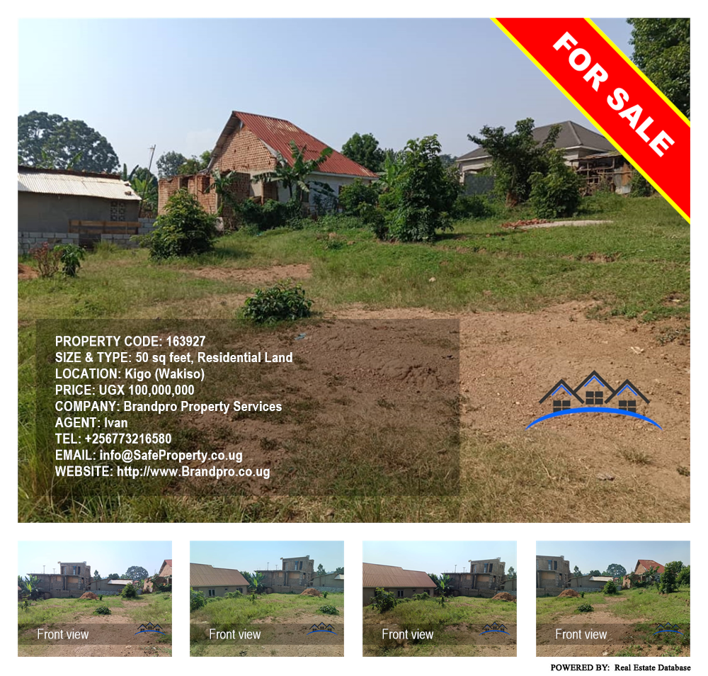 Residential Land  for sale in Kigo Wakiso Uganda, code: 163927