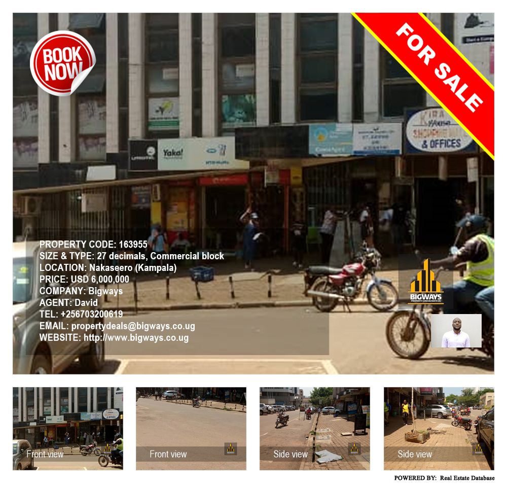 Commercial block  for sale in Nakasero Kampala Uganda, code: 163955