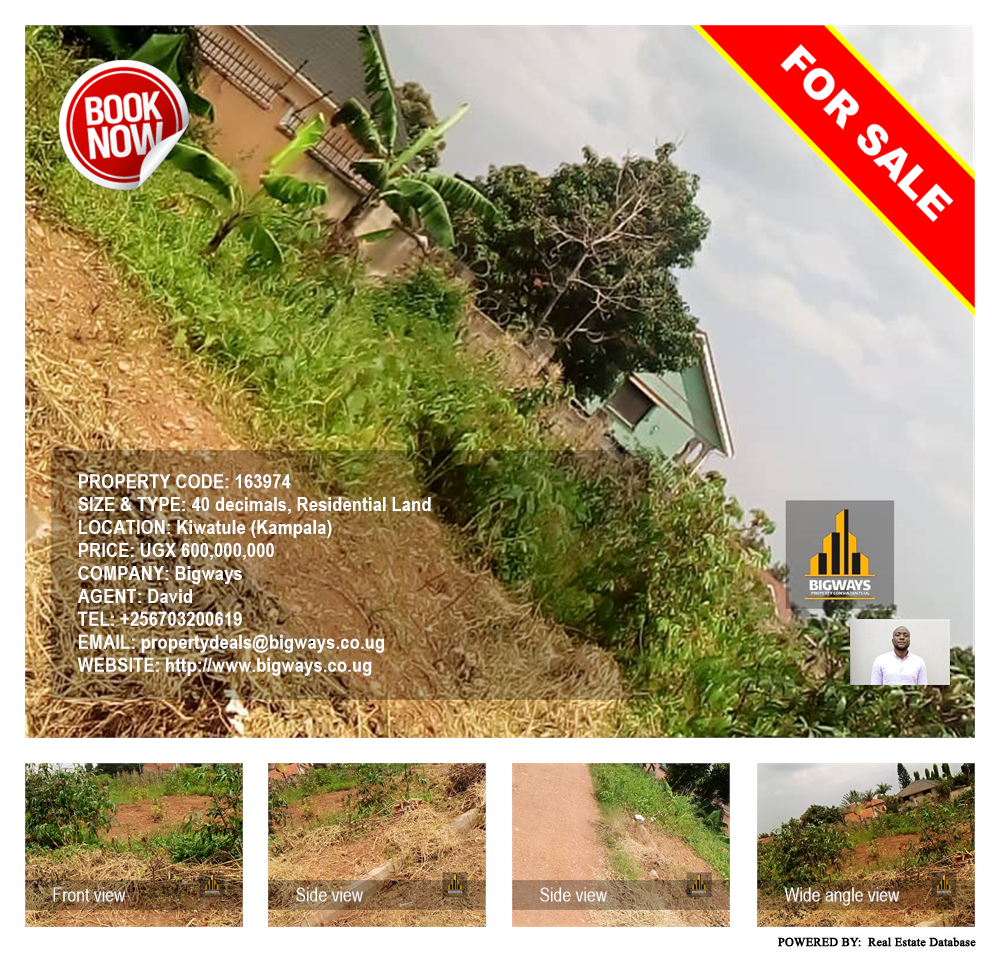 Residential Land  for sale in Kiwatule Kampala Uganda, code: 163974