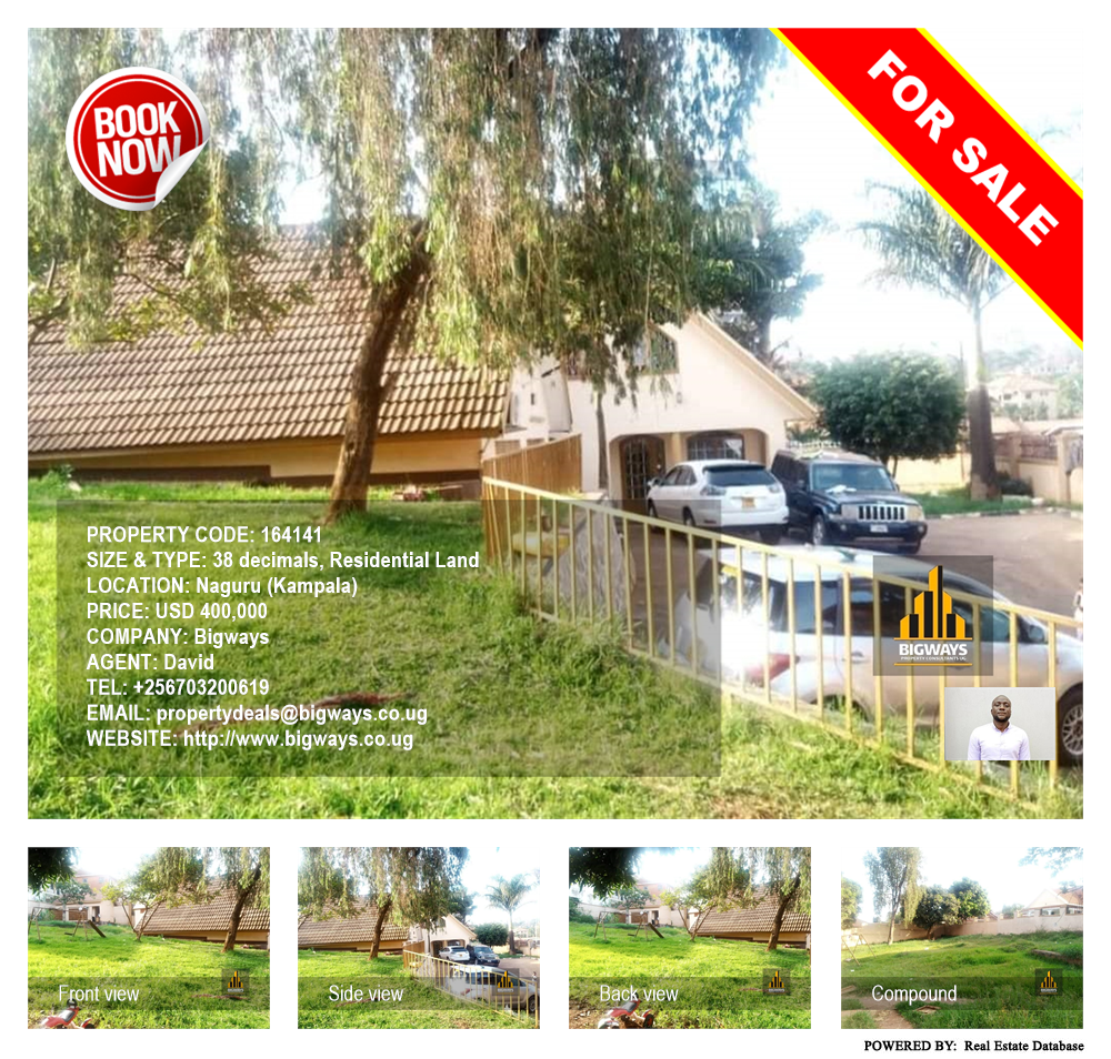 Residential Land  for sale in Naguru Kampala Uganda, code: 164141