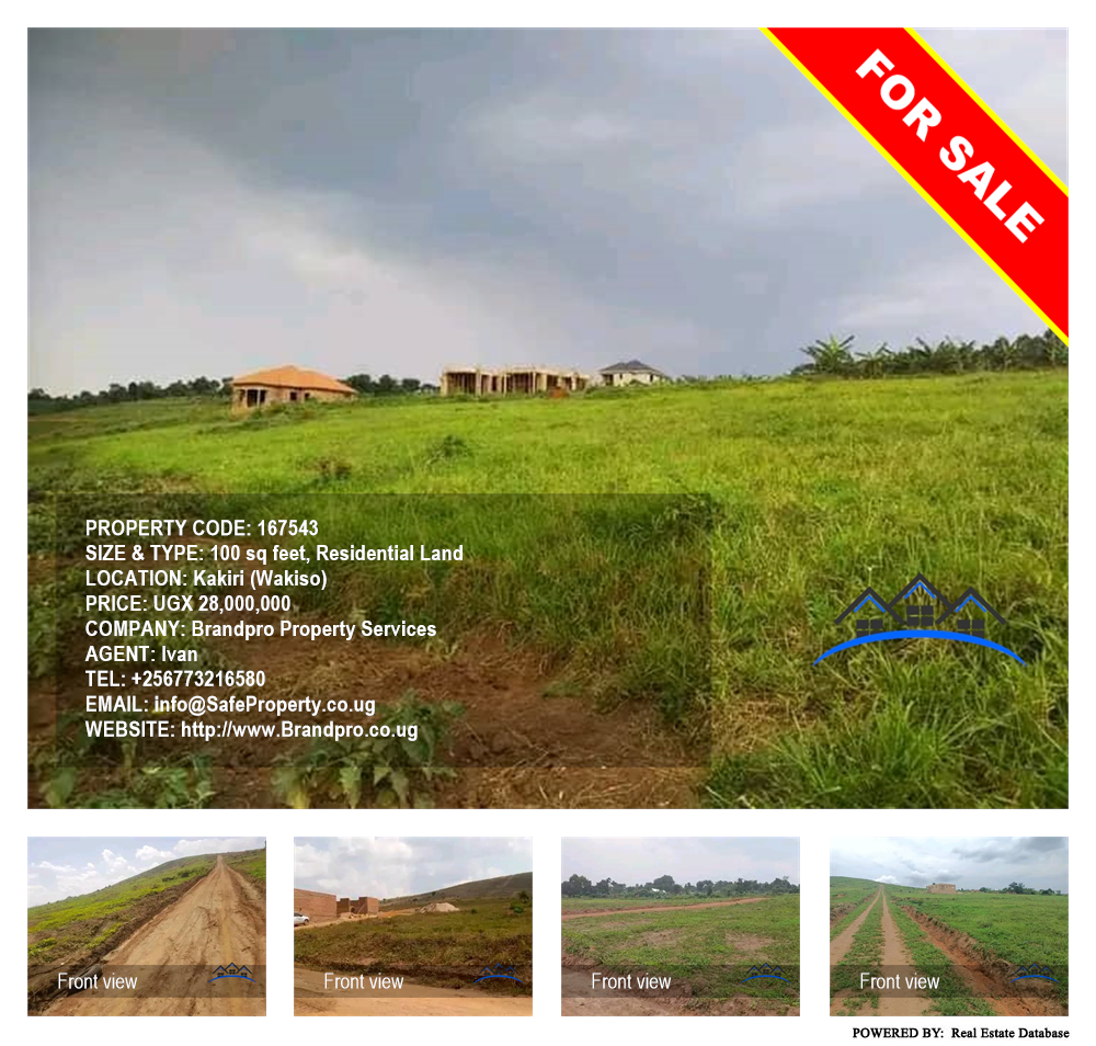 Residential Land  for sale in Kakiri Wakiso Uganda, code: 167543