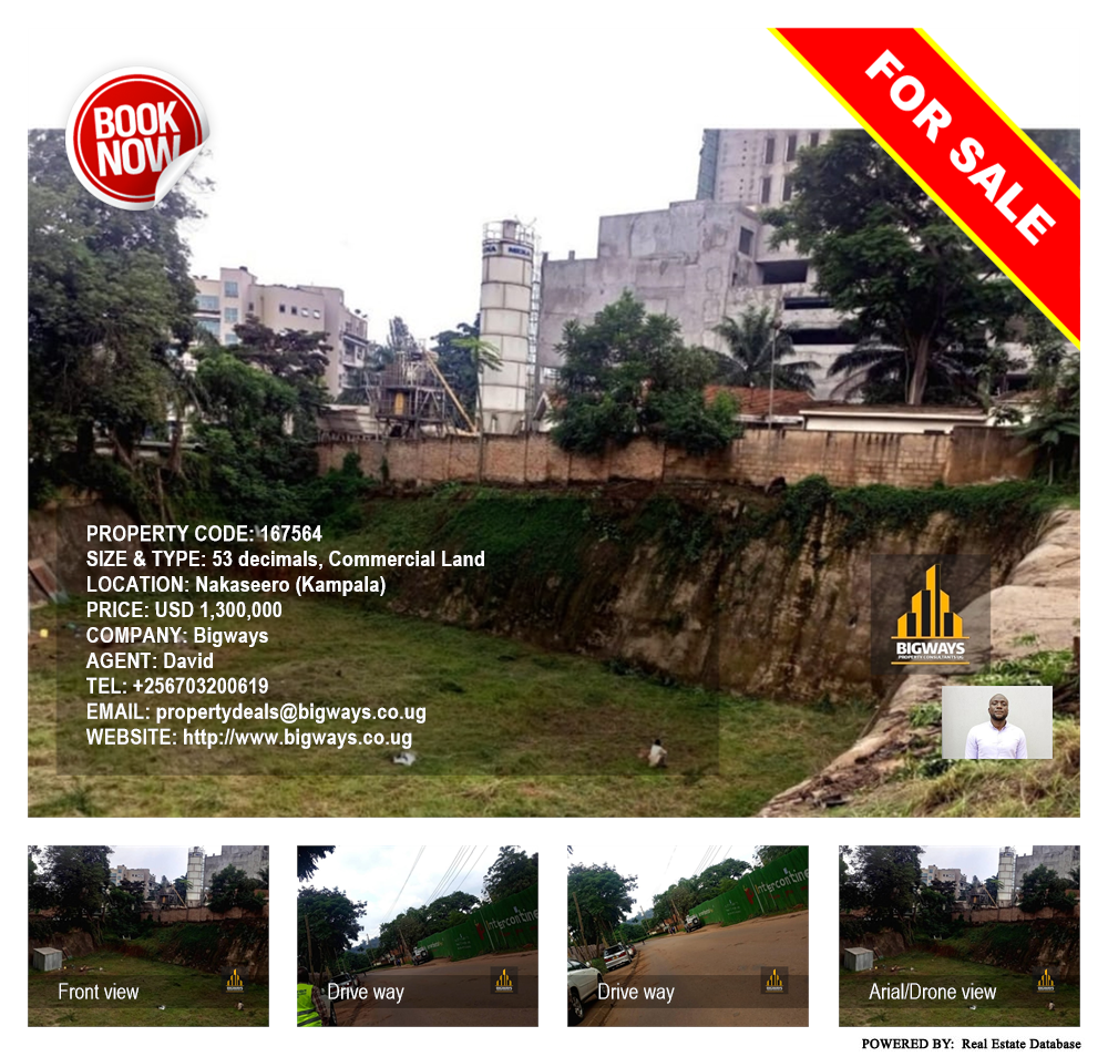 Commercial Land  for sale in Nakasero Kampala Uganda, code: 167564