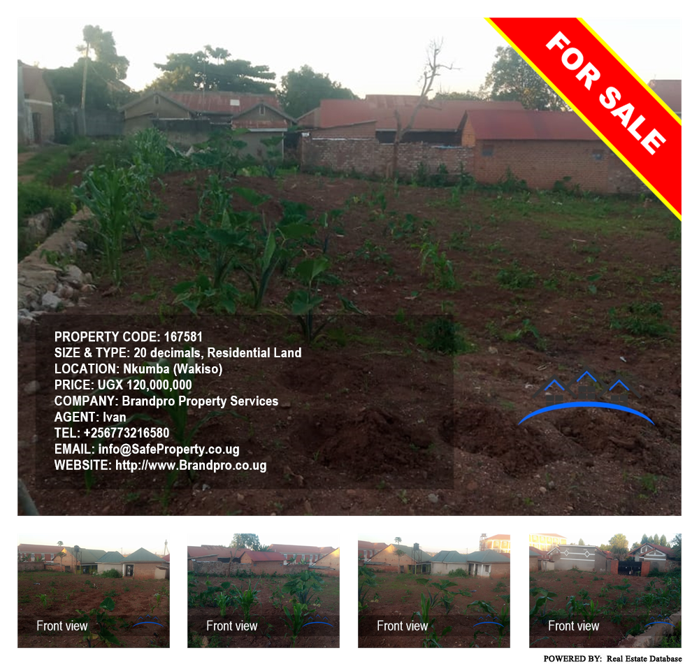 Residential Land  for sale in Nkumba Wakiso Uganda, code: 167581