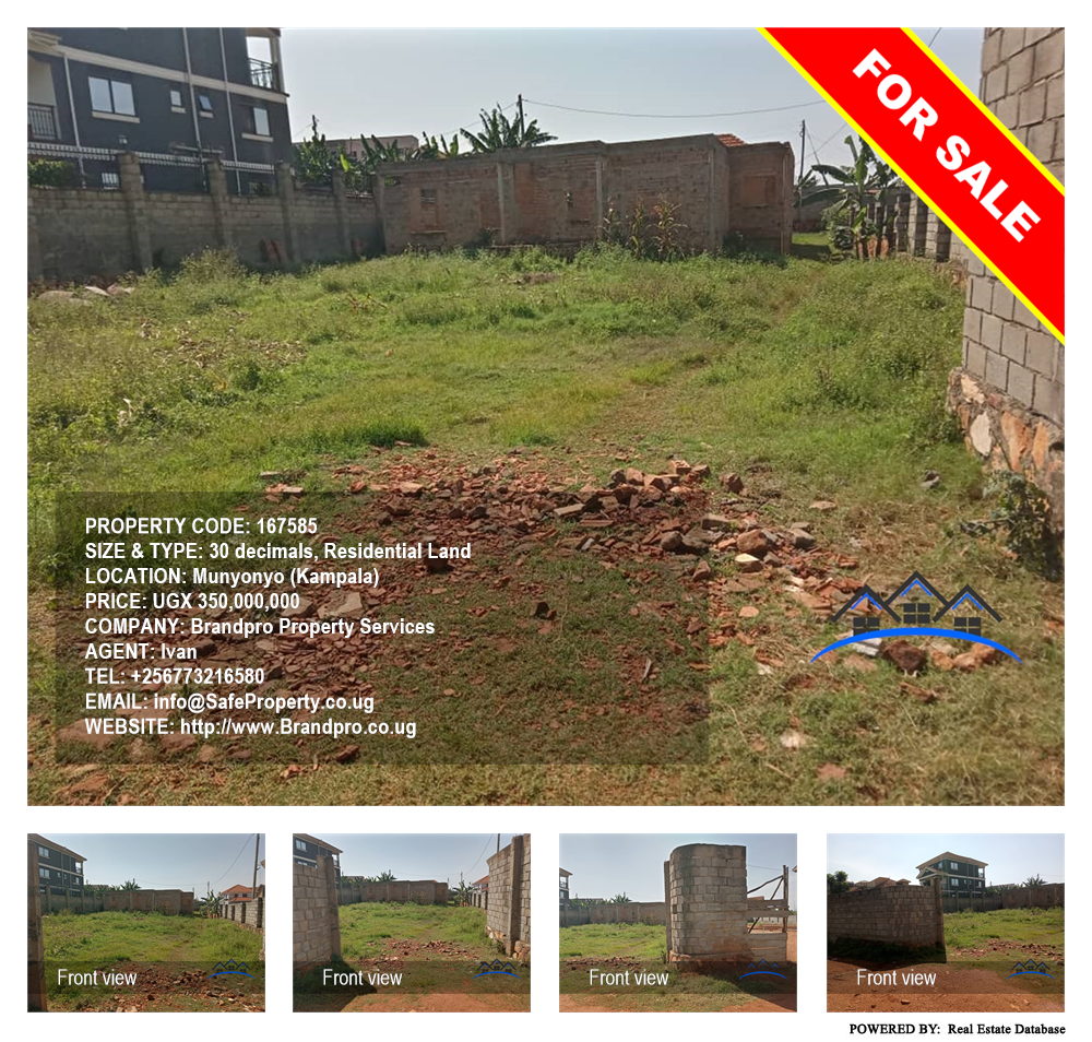 Residential Land  for sale in Munyonyo Kampala Uganda, code: 167585