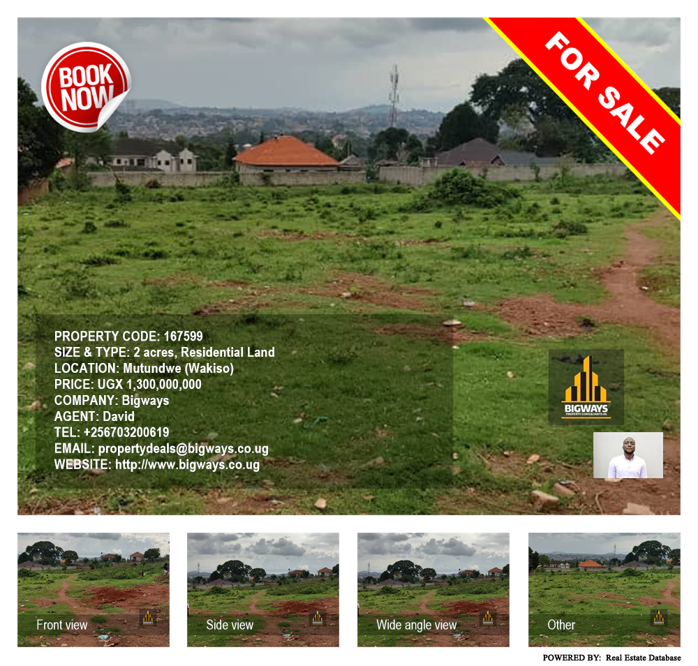 Residential Land  for sale in Mutundwe Wakiso Uganda, code: 167599