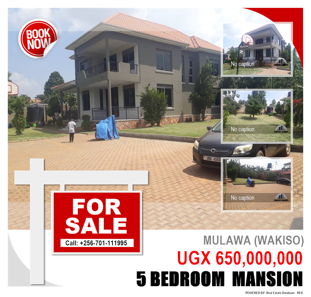 5 bedroom Mansion  for sale in Mulawa Wakiso Uganda, code: 167684