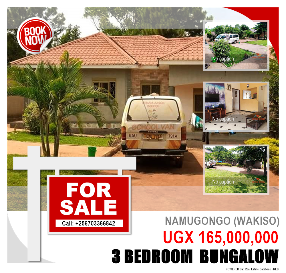 3 bedroom Bungalow  for sale in Namugongo Wakiso Uganda, code: 167693