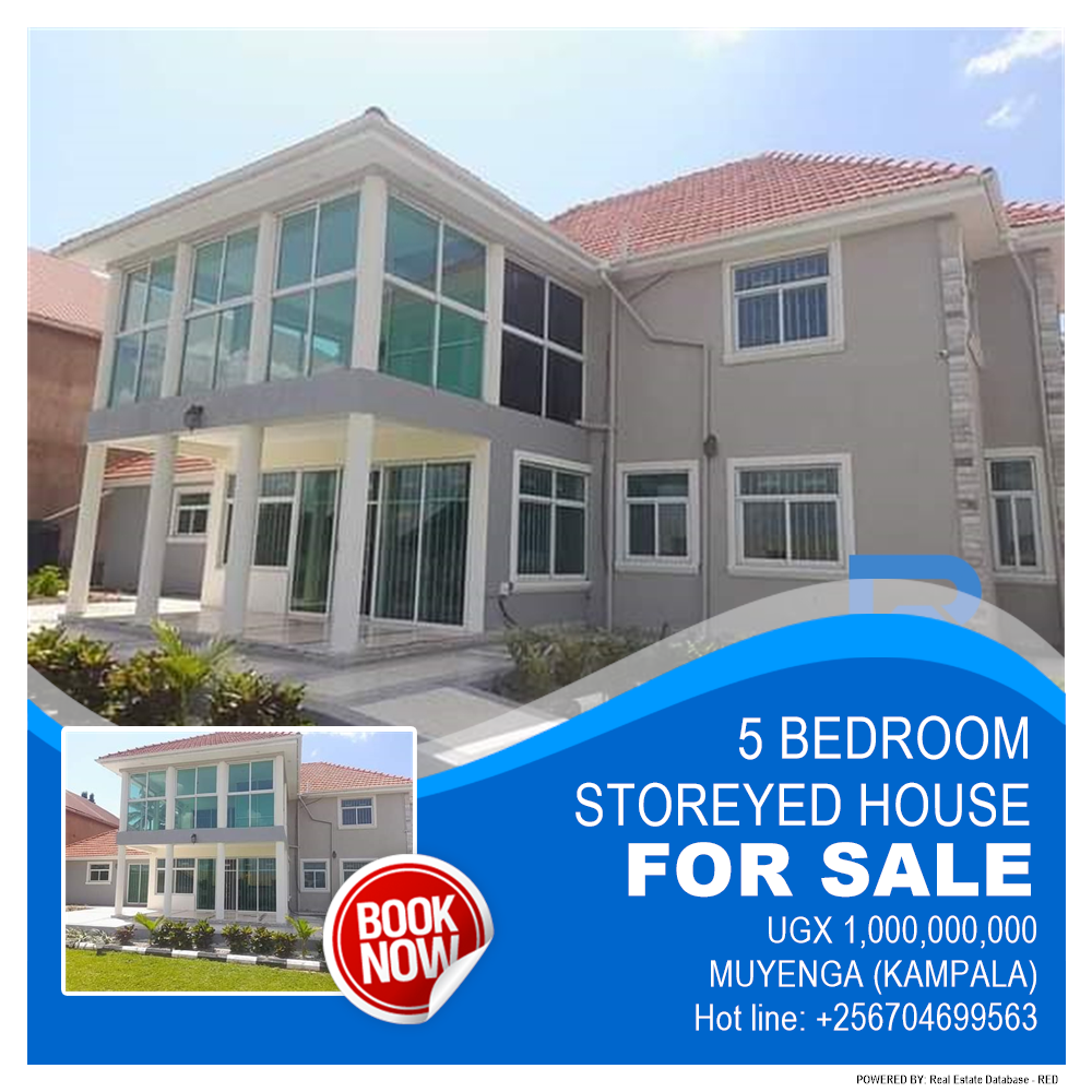 5 bedroom Storeyed house  for sale in Muyenga Kampala Uganda, code: 167708