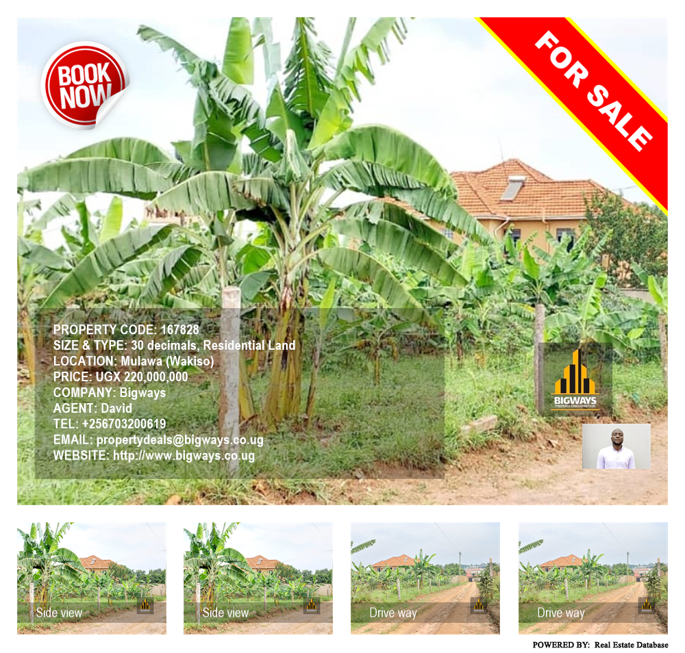 Residential Land  for sale in Mulawa Wakiso Uganda, code: 167828