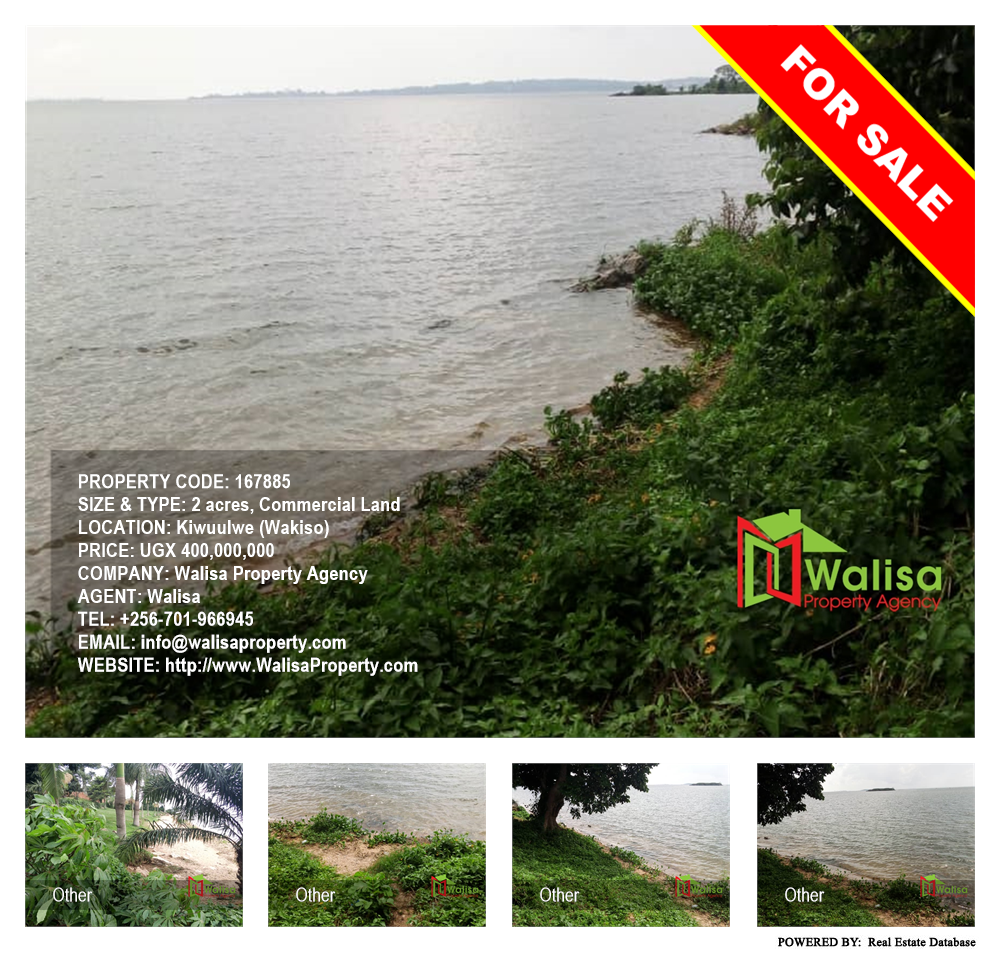 Commercial Land  for sale in Kiwuulwe Wakiso Uganda, code: 167885