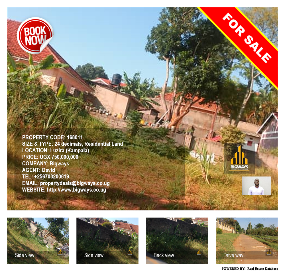 Residential Land  for sale in Luzira Kampala Uganda, code: 168011