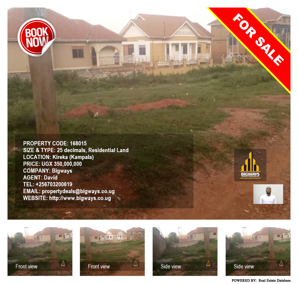 Residential Land  for sale in Kireka Kampala Uganda, code: 168015