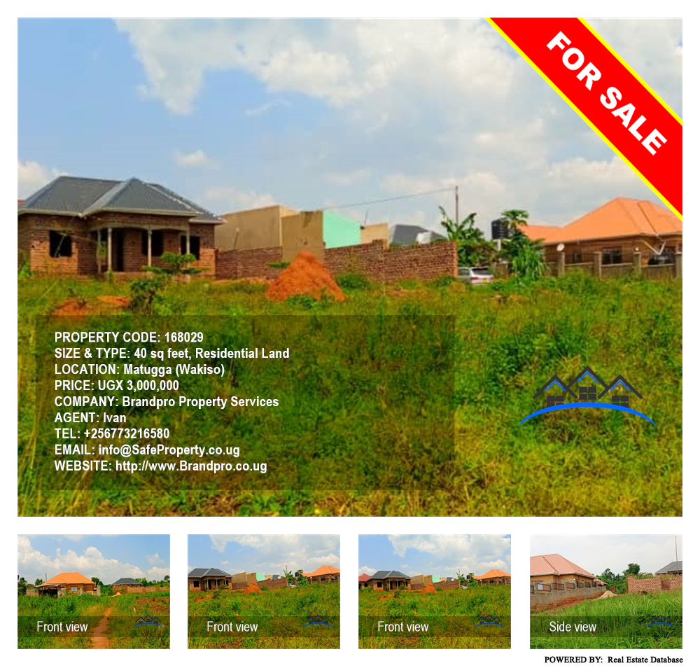 Residential Land  for sale in Matugga Wakiso Uganda, code: 168029