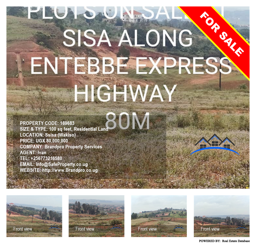 Residential Land  for sale in Ssisa Wakiso Uganda, code: 169683
