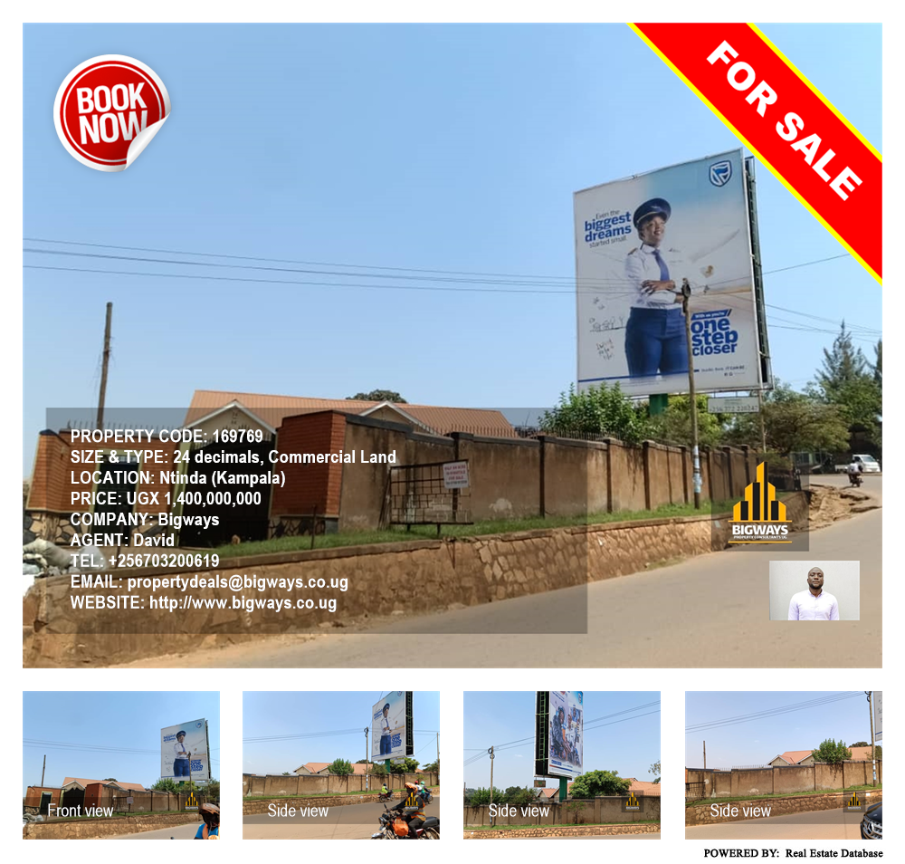 Commercial Land  for sale in Ntinda Kampala Uganda, code: 169769