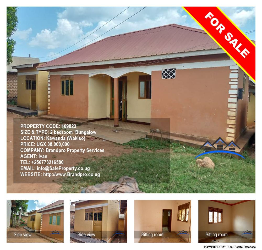 2 bedroom Bungalow  for sale in Kawanda Wakiso Uganda, code: 169823