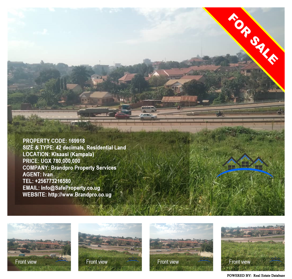 Residential Land  for sale in Kisaasi Kampala Uganda, code: 169918
