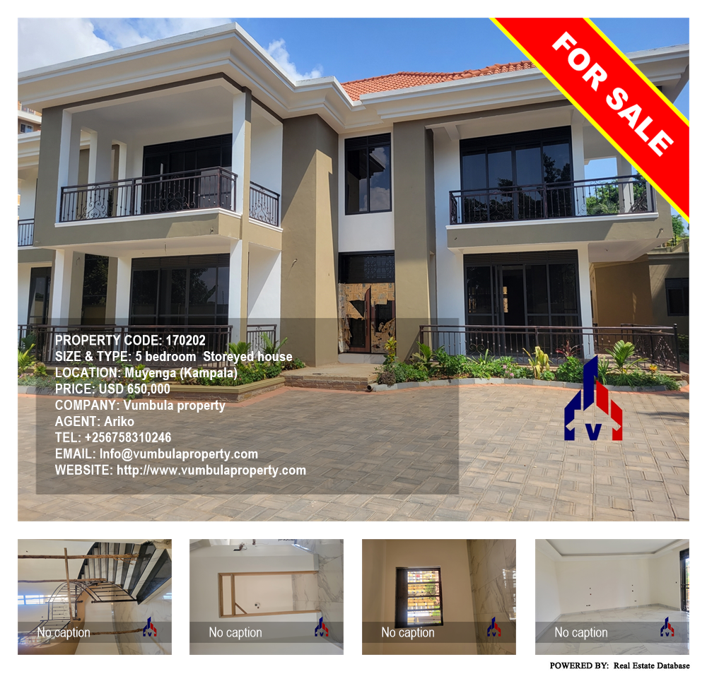 5 bedroom Storeyed house  for sale in Muyenga Kampala Uganda, code: 170202
