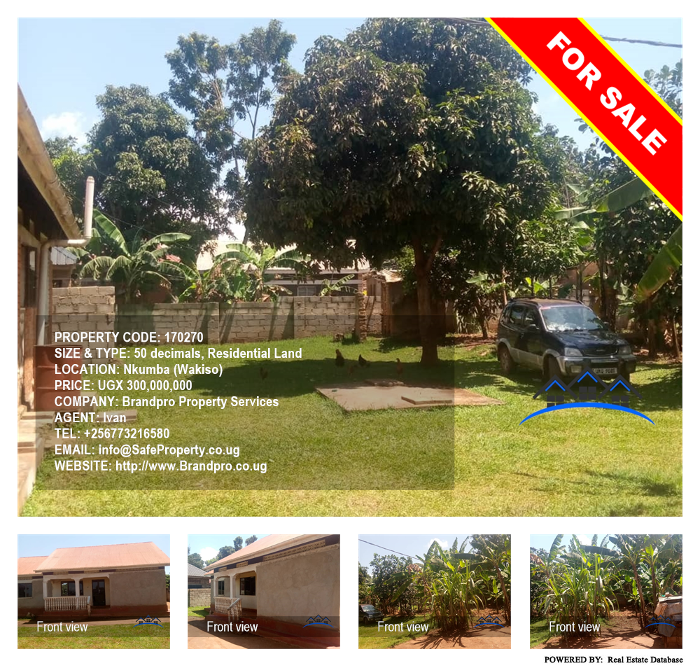 Residential Land  for sale in Nkumba Wakiso Uganda, code: 170270