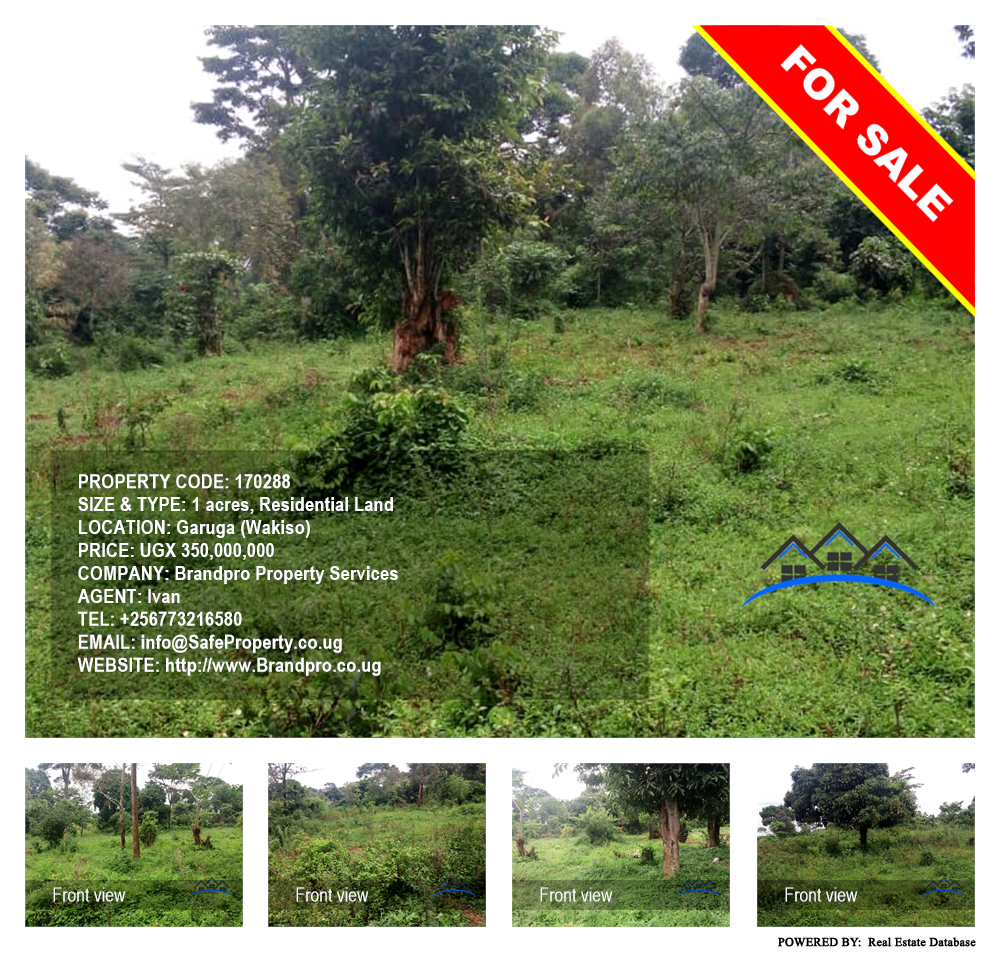 Residential Land  for sale in Garuga Wakiso Uganda, code: 170288